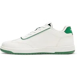 boldfit Sneakers for Man Lightweight Shoes for Men Comfortable Sneaker for Men Air Mesh Casual Shoes for Man Soft Cushion Sneakers Lace Up Casual Sneaker Skyline Whitegreen 8-picture-25