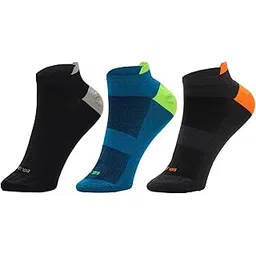 boldfit Socks for Men & Women Combo Dry Fit Socks for Man Low Cut Anti Skid Sports Sock for Men Everyday Wear Ankle Sock - Dry Fit 3 Pair Multicolor-picture-25