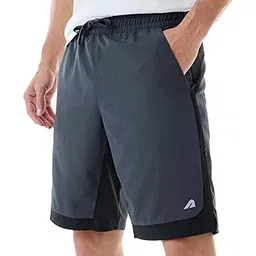 boldfit Training Shorts for Men Free Style Gym Shorts for Men Workout, Running Sports Long Half Short for Mens Sports Short for Man-picture-18