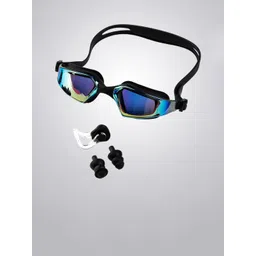 BOLDFIT Unisex Adjustable Straps & Ear Nose Plug Swimming Fish Goggles-picture-23