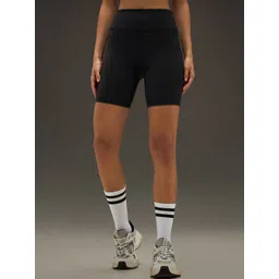 BOLDFIT Women Skinny Fit High-Rise Yoga Sports Shorts-picture-24