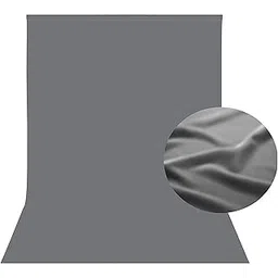 Boltove® 8x12 Ft. Grey Screen Backdrop Background Curtain Rod Pocket for Photography, Photoshoot, Product, Live Streaming, Zoom Meetings, VFX Editing, YouTube, Short Video, Instagram Reels-picture-13