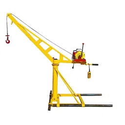 Boltz Corporation Heavy Duty 400 Kg Capacity Construction Monkey Crane with Clutch Winch Motor-picture-20