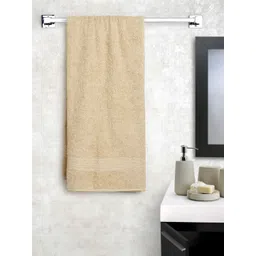 BOMBAY DYEING Beige Cotton 450 GSM Bath Towel image 1