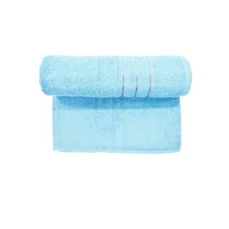 BOMBAY DYEING Flora Blue 400 GSM Pure Cotton Bath Towel-picture-36