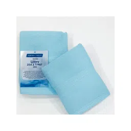 BOMBAY DYEING Pack of 2 Blue Pure Cotton 650 GSM Hand Towels-picture-26