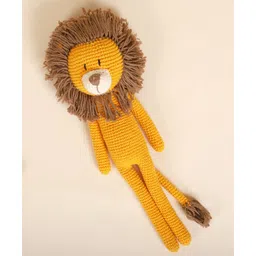 Bombay Toy Company Crochet Doll - Leo The Lion - Mango Man - Orange-picture-22