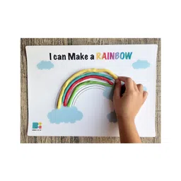 Bombay Toy Company Play Dough Kit - I can make a Rainbow - Reusable-picture-21
