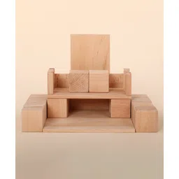 Bombay Toy Company Wooden Blocks Toy - Starter Pack (30 Elements)-picture-13