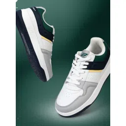 Bond Street Men's Hustle White Casual Sneakers-picture-49
