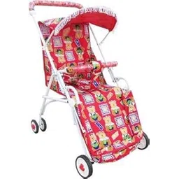Bondad Hub for Kids in Strollers & prams Pram (No Recline Position, Red)-picture-8