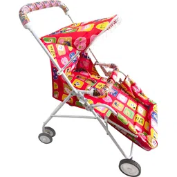 bondad hub Premium Baby Pram,Comfortable Ride for Baby Stroller image 4