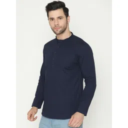 Bonjour Band Collar Short Kurta image 2