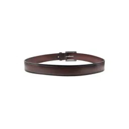 Bonjour Brown Leather Casual Belt For Men image 3