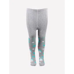 Bonjour Girls Grey Doraemon Printed Anti-Odour Tights-picture-27
