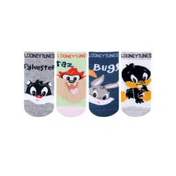 Bonjour Infants Pack Of 4 Assorted Calf-Length Socks-picture-38