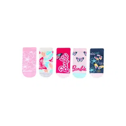 Bonjour Infants Set of 5 Barbie Printed Socks-picture-13