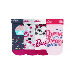 Bonjour Kids Pack of 4 Assorted Socks-picture-34