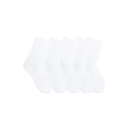 Bonjour Kids Pack Of 5 Assorted Calf-Length School Socks-picture-14