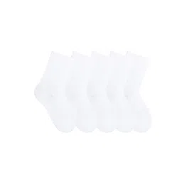 Bonjour Kids Pack of 5 Assorted Calf-Length School Socks-picture-26