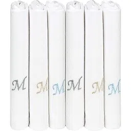 bonjour Men's Cotton Handkerchief (BRO5800-PO6-M_Assorted-Color and Print May Vary_Free)-picture-10