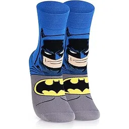 bonjour Unisex Full Length Superhero Cartoon Character Socks-picture-33