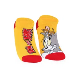 Bonjour Unisex Pack Of 4 Assorted Cotton Ankle-Length Socks-picture-27