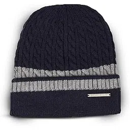 bonjour Unisex Woolen Winter Cap for Men & Women | Thermal Wear Stylish Soft Winter Caps for Boys & Girls | Beanie Cap-picture-22