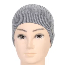 Bonjour Unisex Woollen Beanie Cap-picture-20