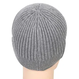 Bonjour Unisex Woollen Beanie Cap image 2