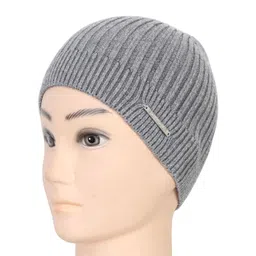Bonjour Unisex Woollen Beanie Cap image 3
