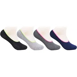 bonjour Women's Socks (Pack of 4)(BROFL-13-PO4_Multicoloured_Free)-picture-29