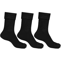 bonjour Woolen Thumb Socks For Women - Pack of 3-picture-56