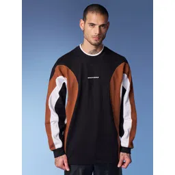 Bonkers Corner Colourblocked Pullover Sweatshirt-image-30