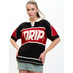 bonkers corner Drip Knit Polo image 3