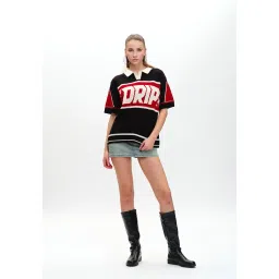 bonkers corner Drip Knit Polo image 2