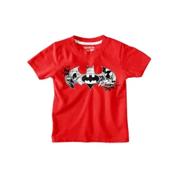 BONKIDS Boys Typography Printed Applique T-shirt-picture-32
