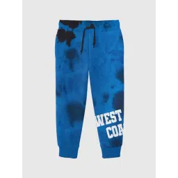 Bonkids Boys Typography Printed Cotton Joggers-picture-30