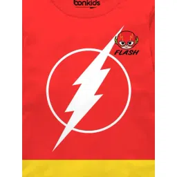 Bonkids Boys Typography Printed Cotton T-Shirt image 3