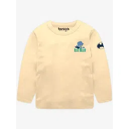 Bonkids Boys Typography Printed Round Neck Long Sleeves Cotton T-Shirt-picture-27