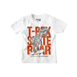 BONKIDS Boys Typography Printed T-shirt-picture-38