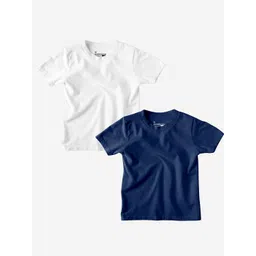 BonOrganik Boys Pack Of 2 Cotton T Shirts-picture-57