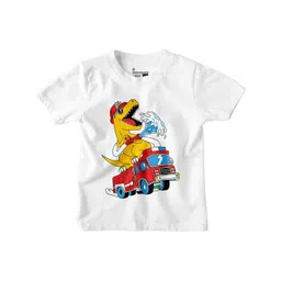 BonOrganik Boys Printed Applique T-shirt-picture-17