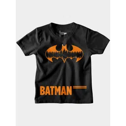 BonOrganik Boys Typography Printed Applique T-shirt-picture-39