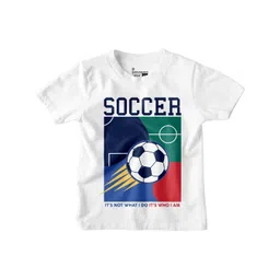 BonOrganik Boys Typography Printed Applique T-shirt-picture-18