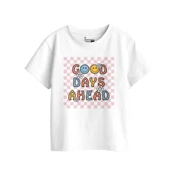 BonOrganik Girls Printed Pure Cotton T-shirt-picture-55