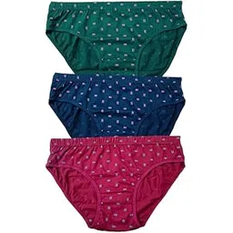 bonum Premium Comfort Panty for Women, Women Antibacterial Cotton Hipster Panty - Pack of 3 (4267 No)-picture-22