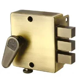 Bonus 4 Key Champion Antique Stainless Steel Rim lock-picture-14