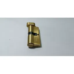 Bonus 65 mm Brass Brushed Steel Finish Comfy Mortice Lock Set image 2