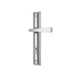 Bonus Premier 65 mm Brass Brushed Steel Finish Olive-3 Rose Mortice Lock Set-picture-34